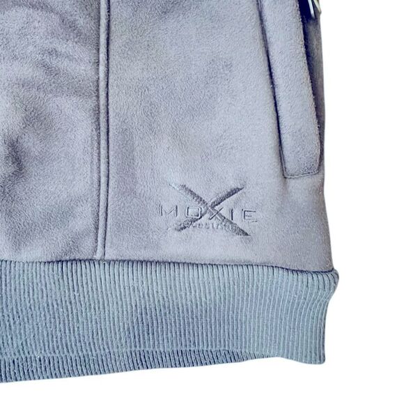 Moxie Equestrian Cavalero Techno-Suede Sherpa-Lined Vest -Men’s Size Large Navy - Picture 3 of 8